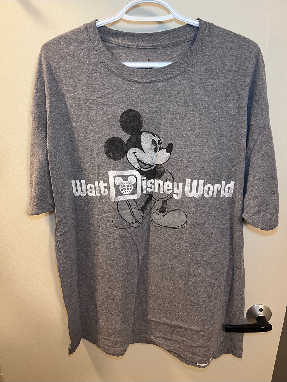 Disney Gray Walt Disney World Mickey Tee